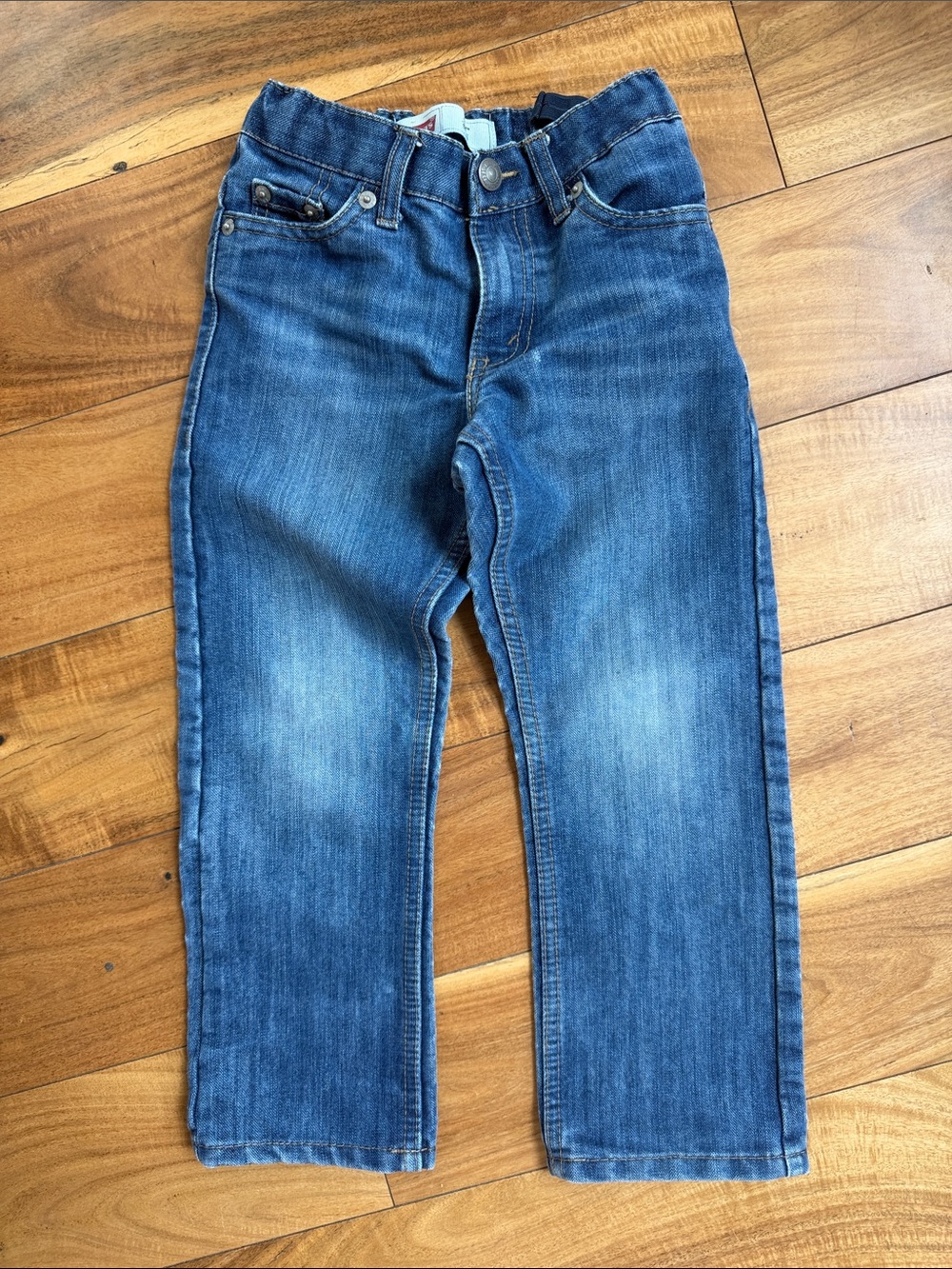Levi's Boys Blue Straight-Leg Jeans